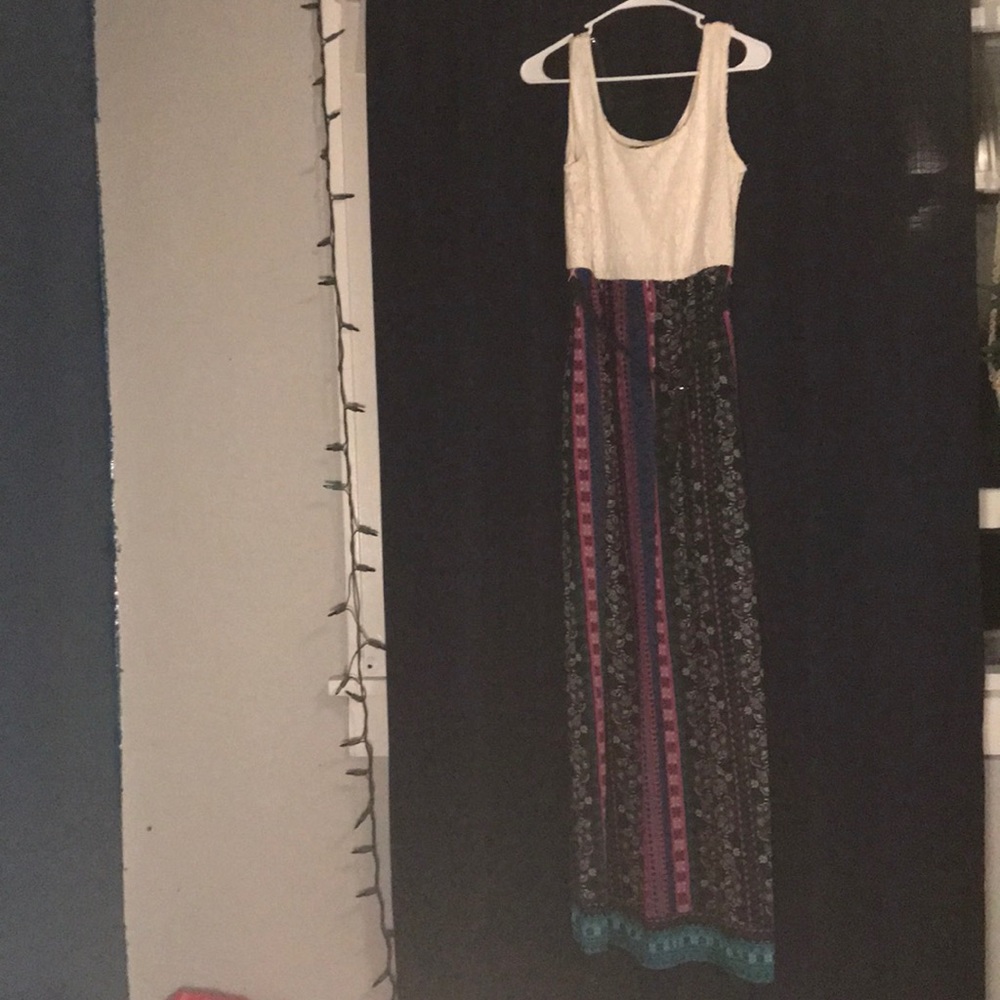 Multicolored maxi dress